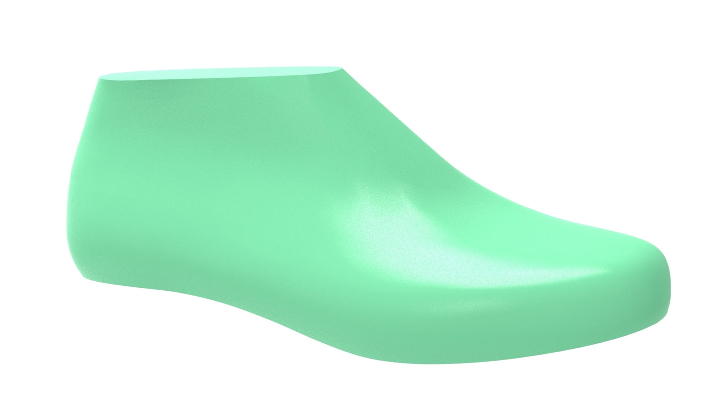 Kids Shoe Last 3D Model Pack - Sizes 19 to 30 - STL & IGS Files for Toddler Footwear Design