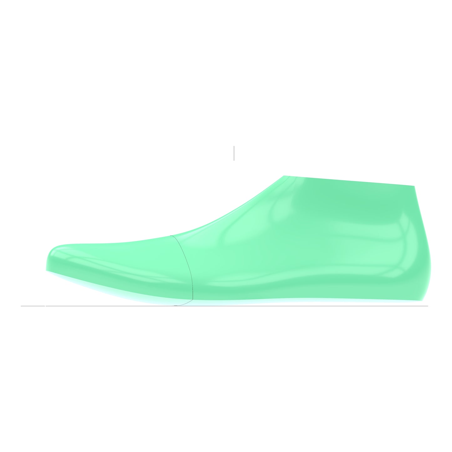 Air Max Style Shoe Last 3D Model Pack - Sizes 39 to 48 - STL and IGS Files for Sneaker & Footwear Design