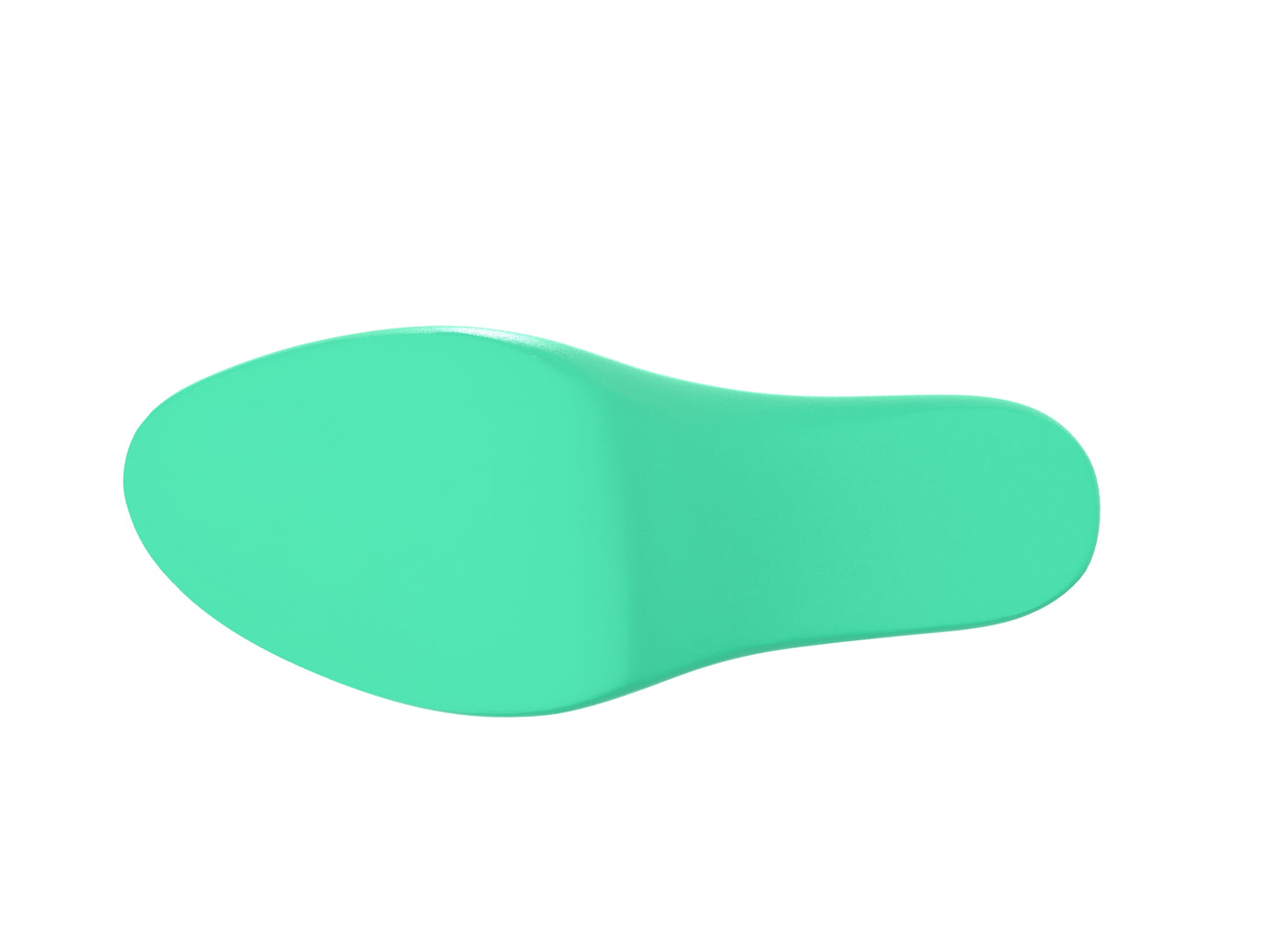 High Heel Shoe Last 3D Model - Size EU 37 - STL & IGS Files for Round Toe Pump & Sandal Design