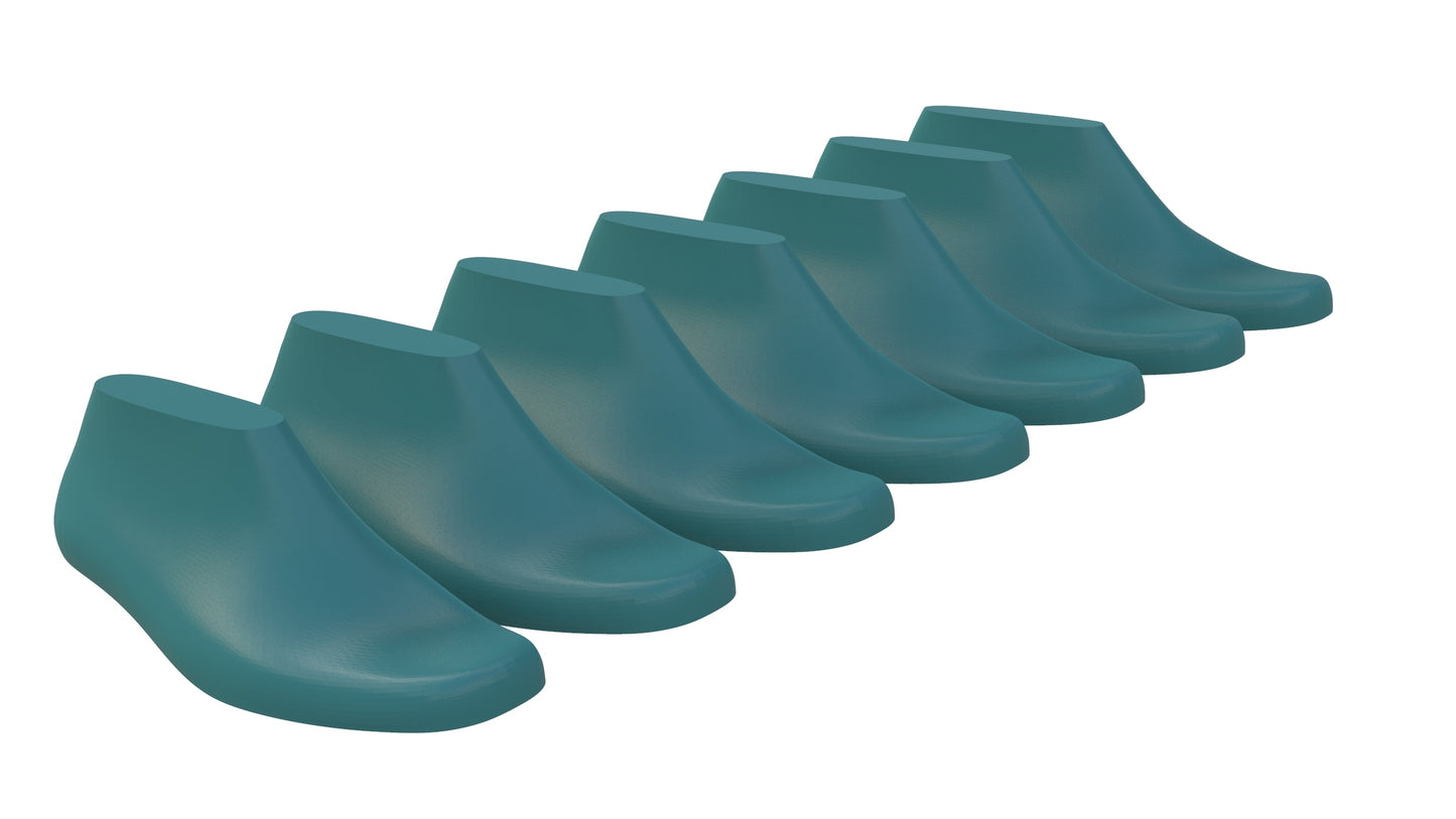 Professional Heel Mule & Sandal Shoe Last Pack (Sizes 35-42) - STL / IGS